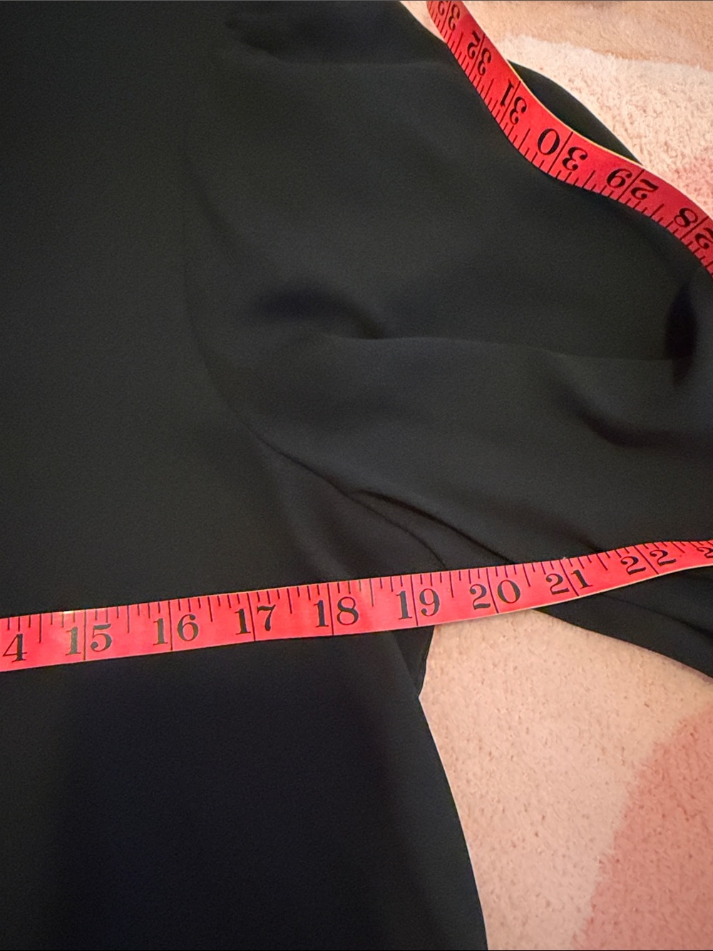Express Black Ruffle Cuff Blouse - Picture 7 of 8
